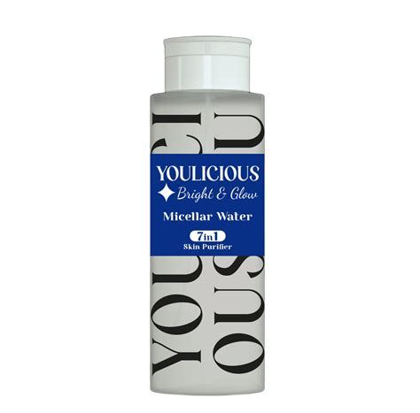 YOULICIOUS BRIGHT GLOW MICELLAR WATER 400ML