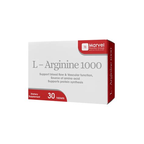 MARVEL L-ARGININE 1000 30TAB