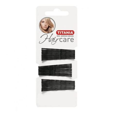 TITANIA (3400) Black Hairpins