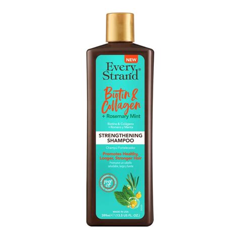 EVERY STRAND SHAMPOO BIOTIN COLLAGEN ROSEMARY MINT 399ML