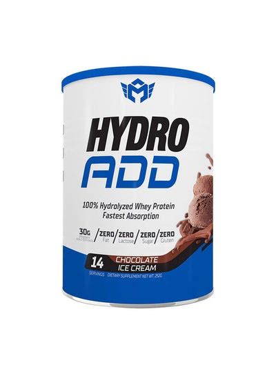 MUSCLEADD HYDRO ADD 14SERV ICE CREAM 266GM