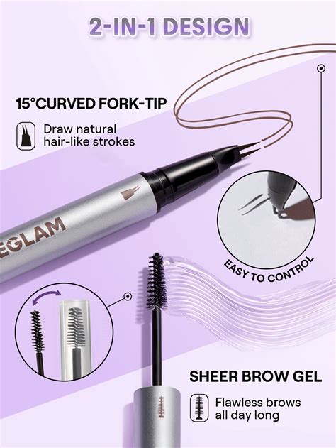 SHEGLAM REAL FLOW LAMINATING BROW PEN (AUBURN)