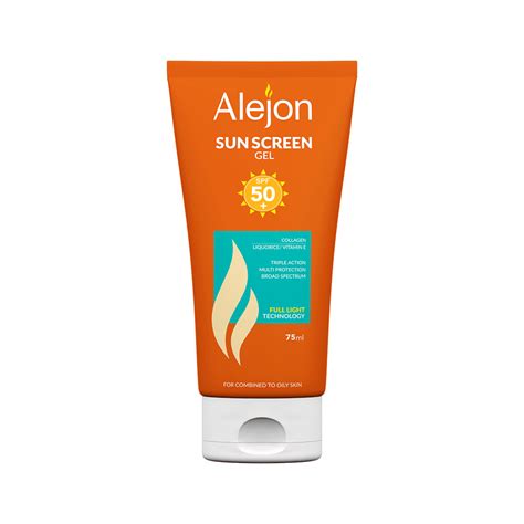 ALEJON SUN SCREEN GEL SPF50 75ML