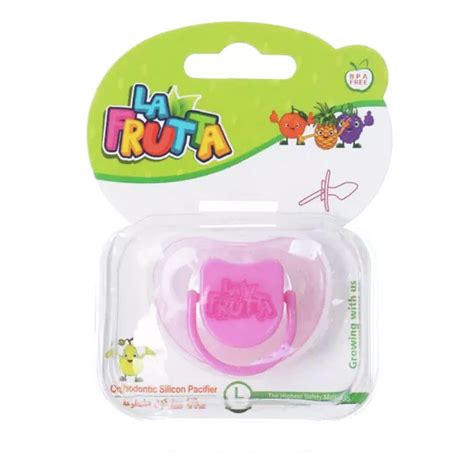 LA FRUTTA PACIFIER SILICON (L) 22213 Pacifier with Cover