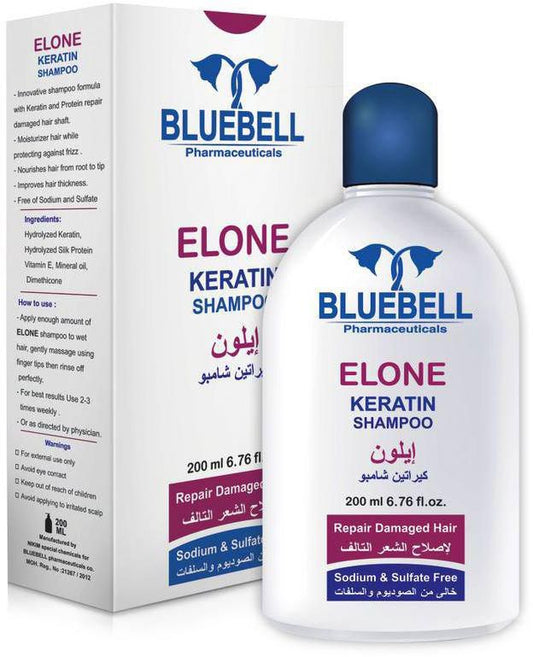 BLUEBELL ELONE KERATIN SHAMPOO 200 ML