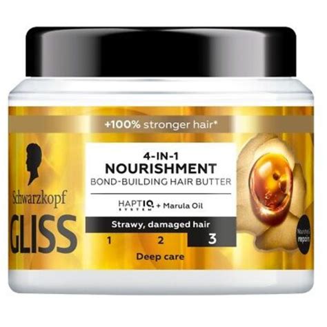GLISS NOURISHMENT MARULA OIL HAIR MASK 400ML